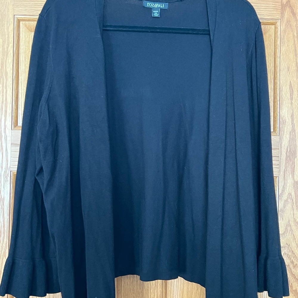 Roz & Ali Elegant Black Cardigan